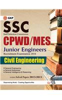 SSC (CPWD/MES) Civil Engineering (Junior Engineer) 2016
