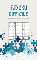 Sudoku difficile 200 grilles avec solutions