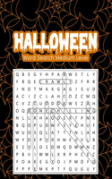 Halloween Word Search Medium Level: Halloween Word Search For Kids Ages 4-8 - Easy Word Search Puzzles - Large Print Search A Word Books Halloween Word Search Puzzles Easy Sudoku Puzzl
