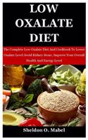 Low Oxalate Diet