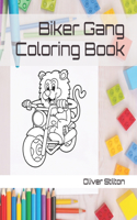 Biker Gang Coloring Book
