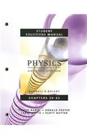 Student Solutions Manual for Physics for Scientists and Engineers