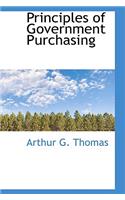 Principles of Government Purchasing