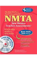 Nmta Basic Skills Test (Field 01) W/CD-ROM: New Mexico Assessment of Teacher Basic Skills
