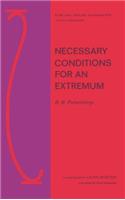 Necessary Conditions for an Extremum