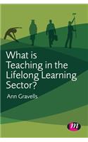 What Is Teaching in the Lifelong Learning Sector?