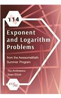 114 Exponent and Logarithm Problems from the AwesomeMath Summer Program