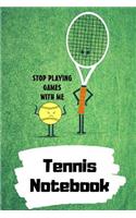 Tennis Notebook
