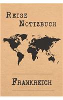 Reise Notizbuch Frankreich