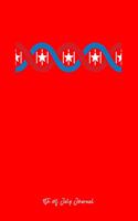 4th of July Journal: Lined Journal - American DNA Funny 4th Of July Independence Day Gift - Red Ruled Diary, Prayer, Gratitude, Writing, Travel, Notebook For Men Women -
