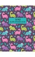 Dino Blank Sticker Book