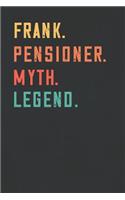 Frank. Pensioner. Myth. Legend.