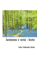 Sentimento E Verit: Liriche