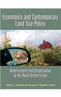 Economics and Contemporary Land Use Policy