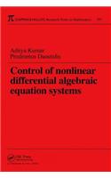 Control of Nonlinear Differential Algebraic Equation Systems with Applications to Chemical Processes: (Chapman & Hall/CRC Research Notes in Mathematics Series)