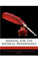 Manual for the Medical Department