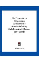 Die Franzosische Heldensage