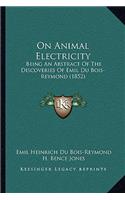 On Animal Electricity