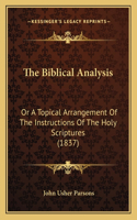 Biblical Analysis