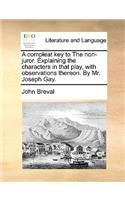 A Compleat Key to the Non-Juror. Explaining the Characters in That Play, with Observations Thereon. by Mr. Joseph Gay.