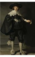 Portrait of Maerten Soolmans Rembrandt Art Journal: 150 Page Lined Notebook/Diary