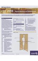 CPT 2016 Express Reference Cards: Multiple Specialities: Physical Therapy