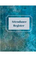 Attendance Register: Attendance tracker and Log Book