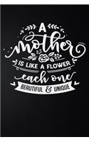 A Mother Is Like A Flower
