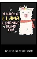 A Whole Llama Learning Going On!