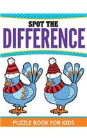 Spot The Difference Puzzle Book For Kids