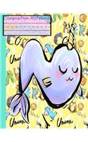 N Composition Notebook