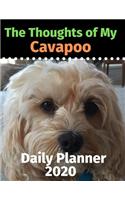 The Thoughts of My Cavapoo: Daily Planner 2020