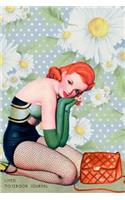 Lined Notebook Journal: Retro Notebook 1950's Pretty Floral Style Journal For Writing In, For Moms, Sisters Or Best Friends