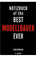 Notizbuch für Modellbauer: Originelle Geschenk-Idee [120 Seiten kariertes blanko Papier]