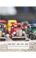 Die-cast car log book