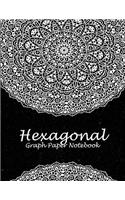 Hexagonal Graph Paper Notebook: Black Beauty Book, 1/4 Inch Hexagons Graph Paper Notebooks 8.5 X 11 for Designing, Game Boards Paper, Math Activities and Coloring Patterns