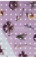 Notebook Floral Purple - Danish Design