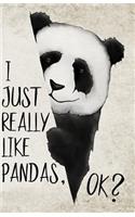 I Just Really Like Pandas, OK?