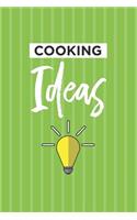 Cooking Ideas Notebook