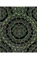 Journal Notebook Flower Mandala Pattern 8