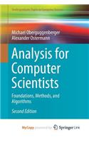 Analysis for Computer Scientists