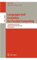 Languages and Compilers for Parallel Computing: (English)