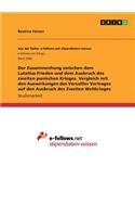 Der Zusammenhang zwischen dem Lutatius-Frieden und dem Ausbruch des zweiten punischen Krieges. Vergleich mit den Auswirkungen des Versailler Vertrages auf den Ausbruch des Zweiten Weltkrieges