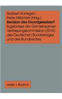 Revision Des Grundgesetzes?