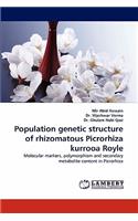 Population genetic structure of rhizomatous Picrorhiza kurrooa Royle