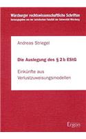 Die Auslegung Des 2b Estg