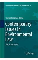 Contemporary Issues in Environmental Law