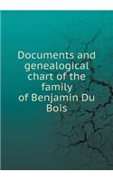 Documents and genealogical chart of the family of Benjamin Du Bois