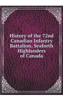 History of the 72nd Canadian Infantry Battalion, Seaforth Highlanders of Canada