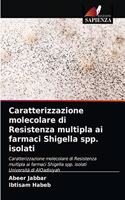 Caratterizzazione molecolare di Resistenza multipla ai farmaci Shigella spp. isolati